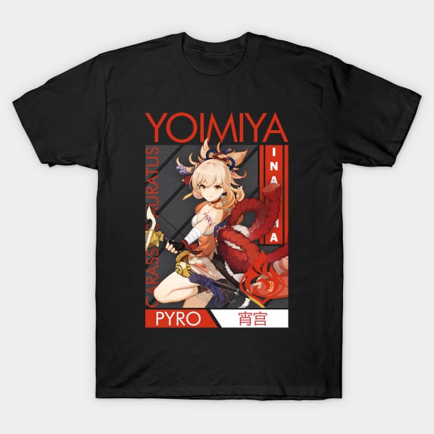 Yoimiya - Genshin Impact T-Shirt by Nifty Store